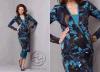 Sukienka Bayonee Patterned/Turquoise